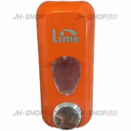  Lime Диспенсер д/жидкого мыла, заливной. 0,6л, оранжевый картинка